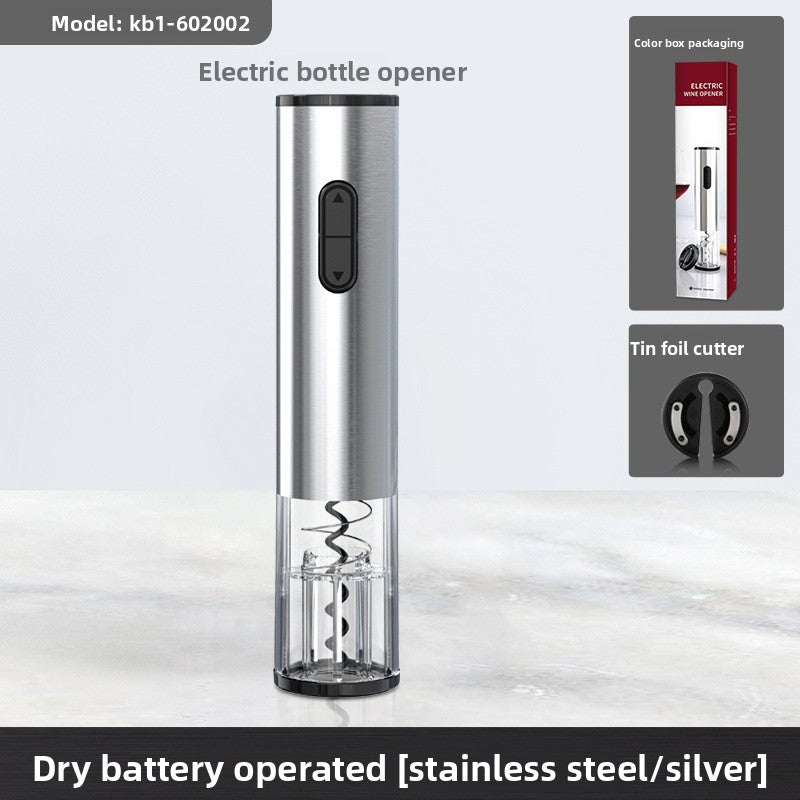 Electric Wine Bottle Opener Set with Accessories