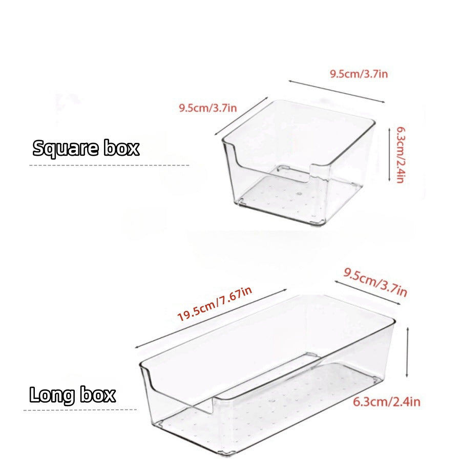 Acrylic Drawer Organizer Storage Box Set