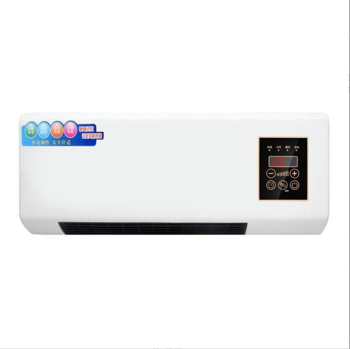 Wall-Mounted Electric Heater with Remote Control for Home Use