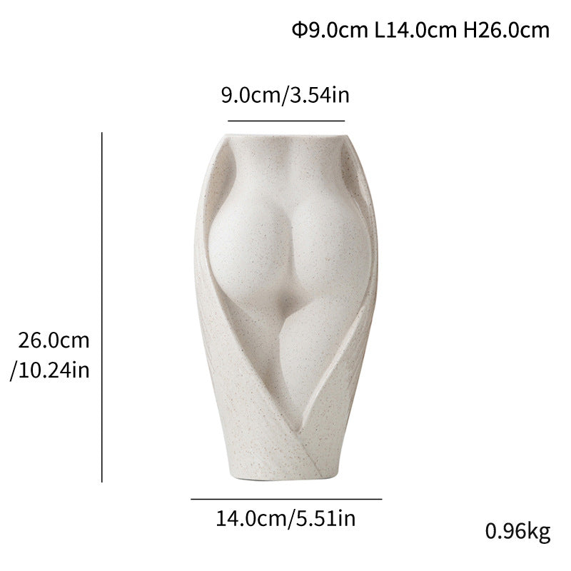 Modern Ceramic Vase for Home Office Decor
