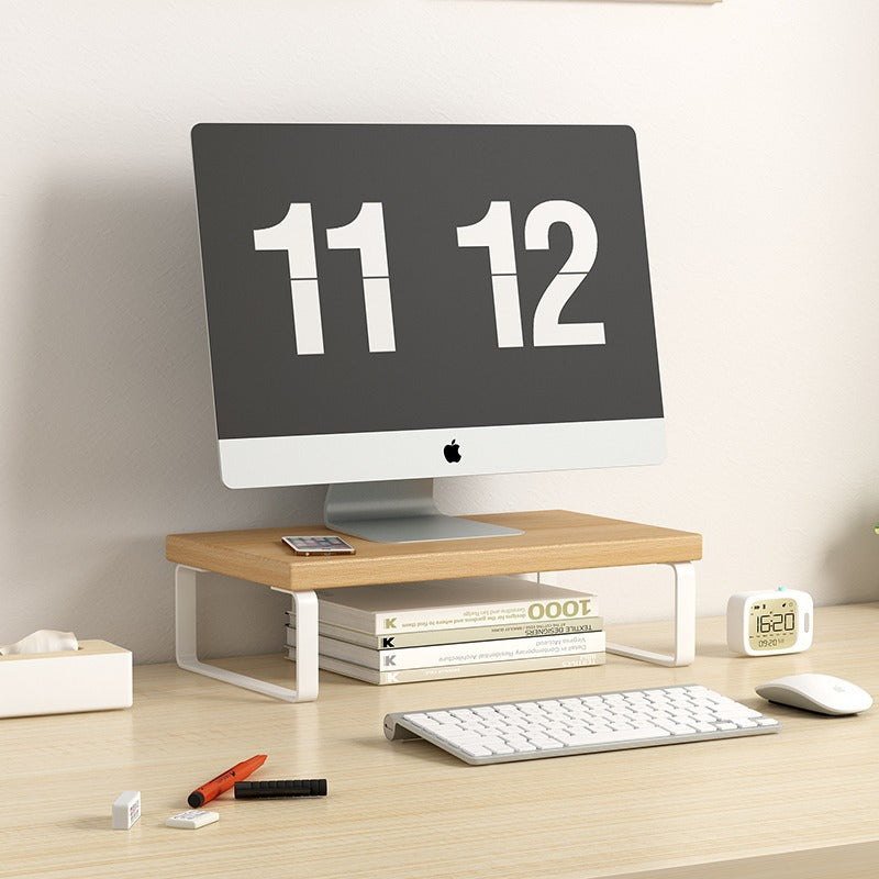 Multipurpose Wooden Desktop Storage Rack