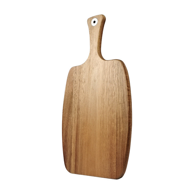 Acacia Wood Cutting Board with Handle