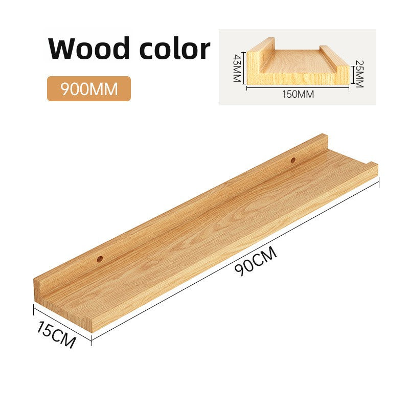 Solid Wood Wall Mounted Shelf