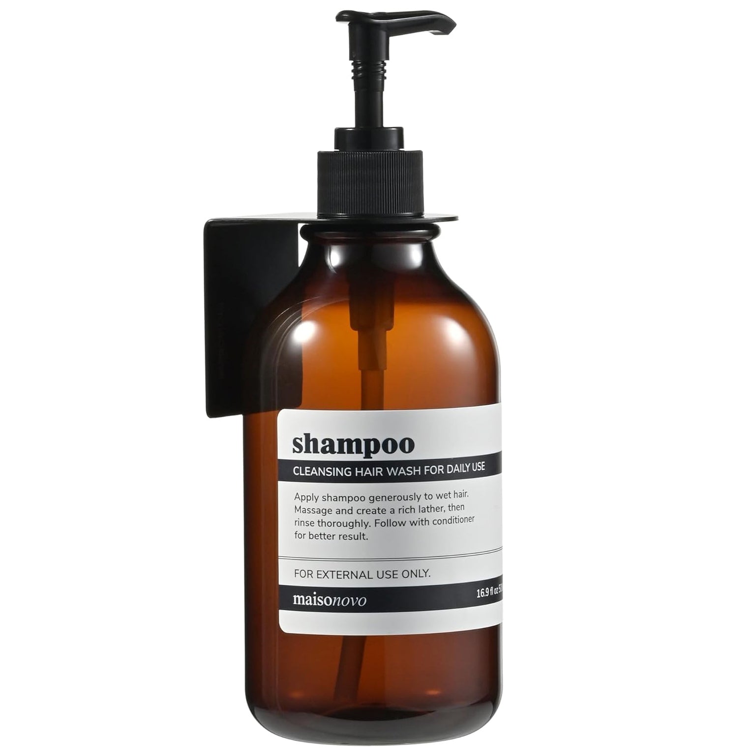 Refillable Pump Bottles for Shampoo and Shower Gel