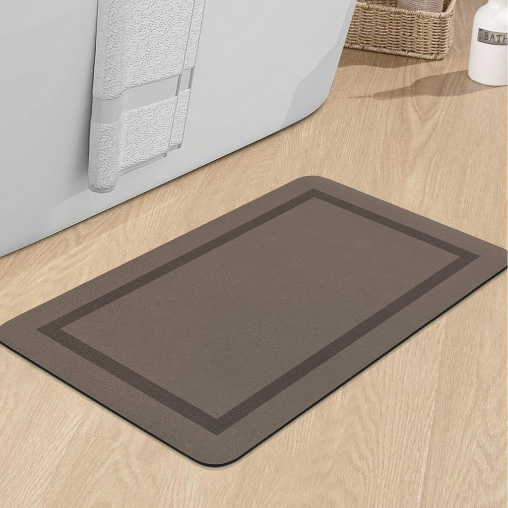 Diatom Mud Bathroom Mat Absorbent Floor Carpet