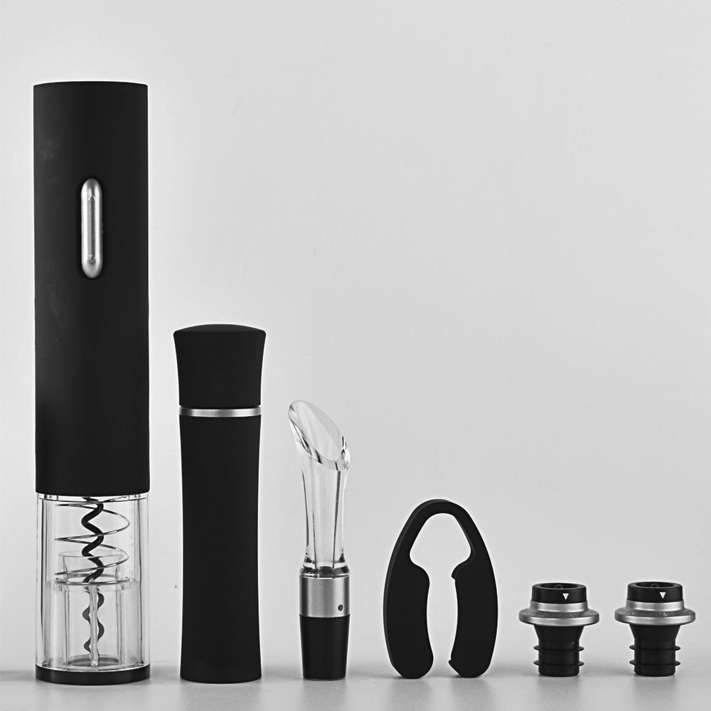 Electric Wine Bottle Opener Set with Accessories