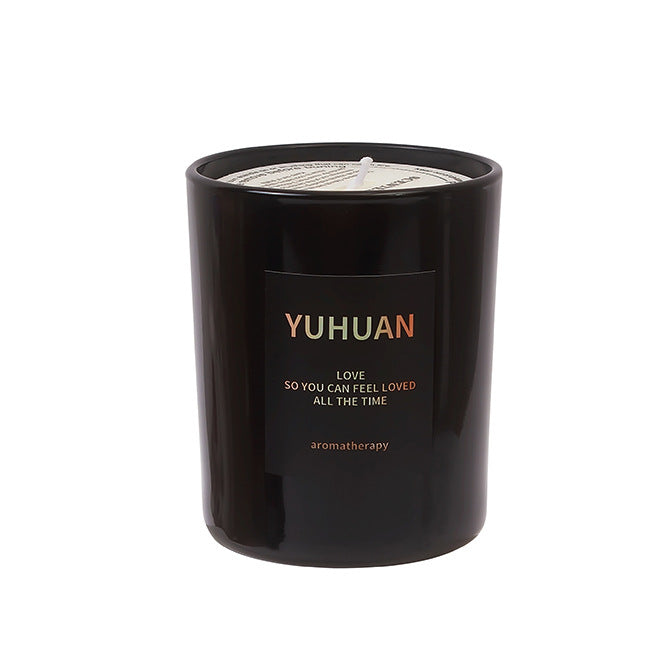 Aromatherapy Soy Wax Candle in Glass Jar