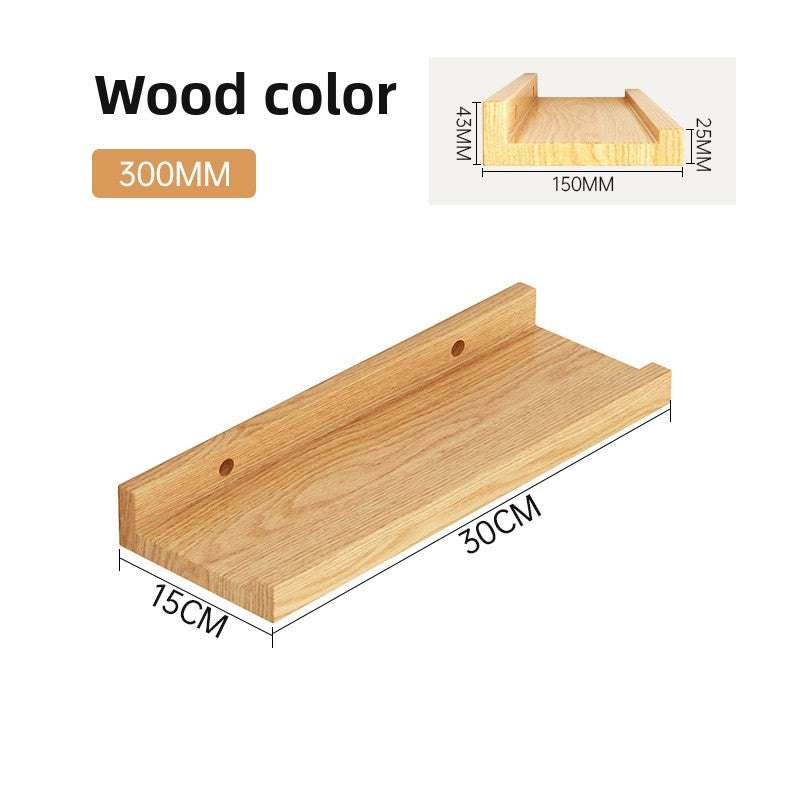 Solid Wood Wall Mounted Shelf