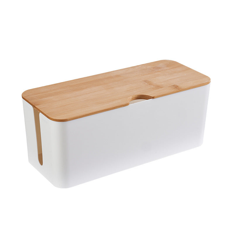 Power cord storage box
