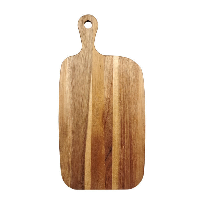 Acacia Wood Cutting Board with Handle