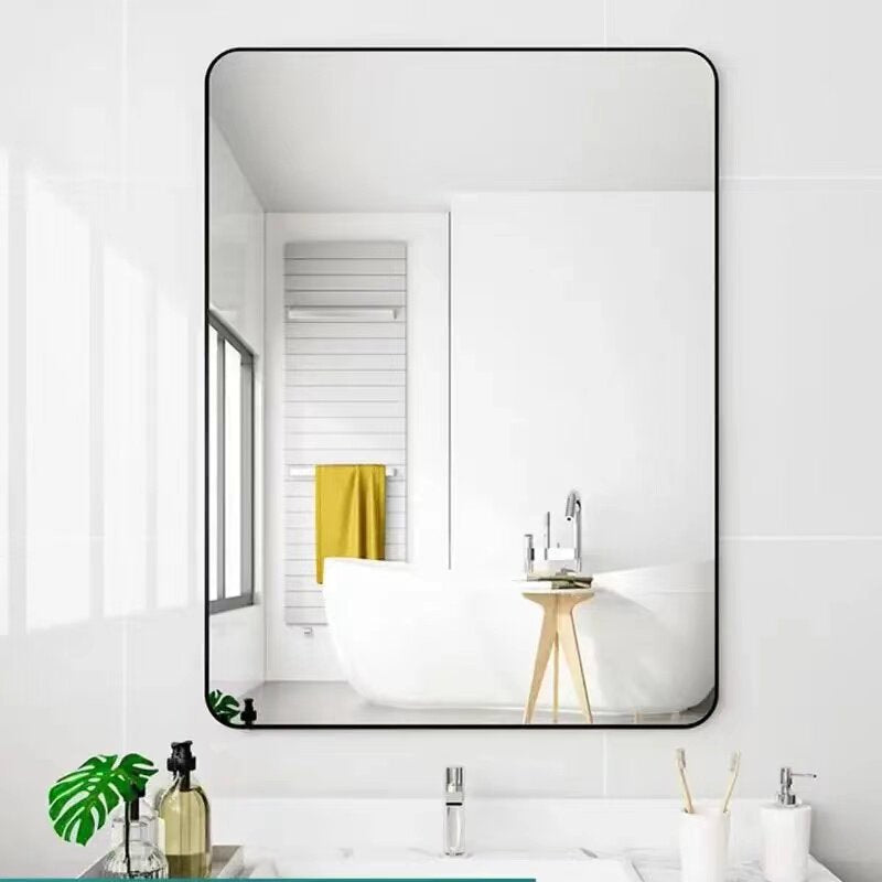 Full Length Floor Mirror with Aluminum Frame