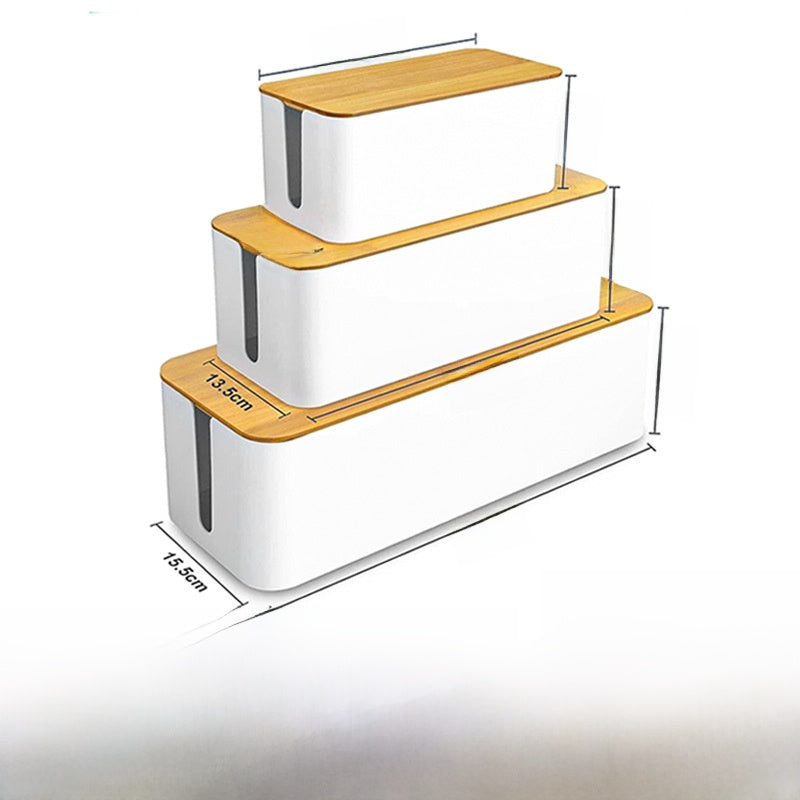 Power cord storage box