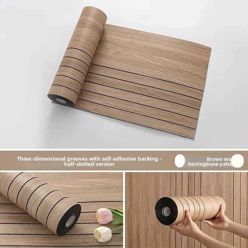 Self-Adhesive 3D Grid Wall Stickers