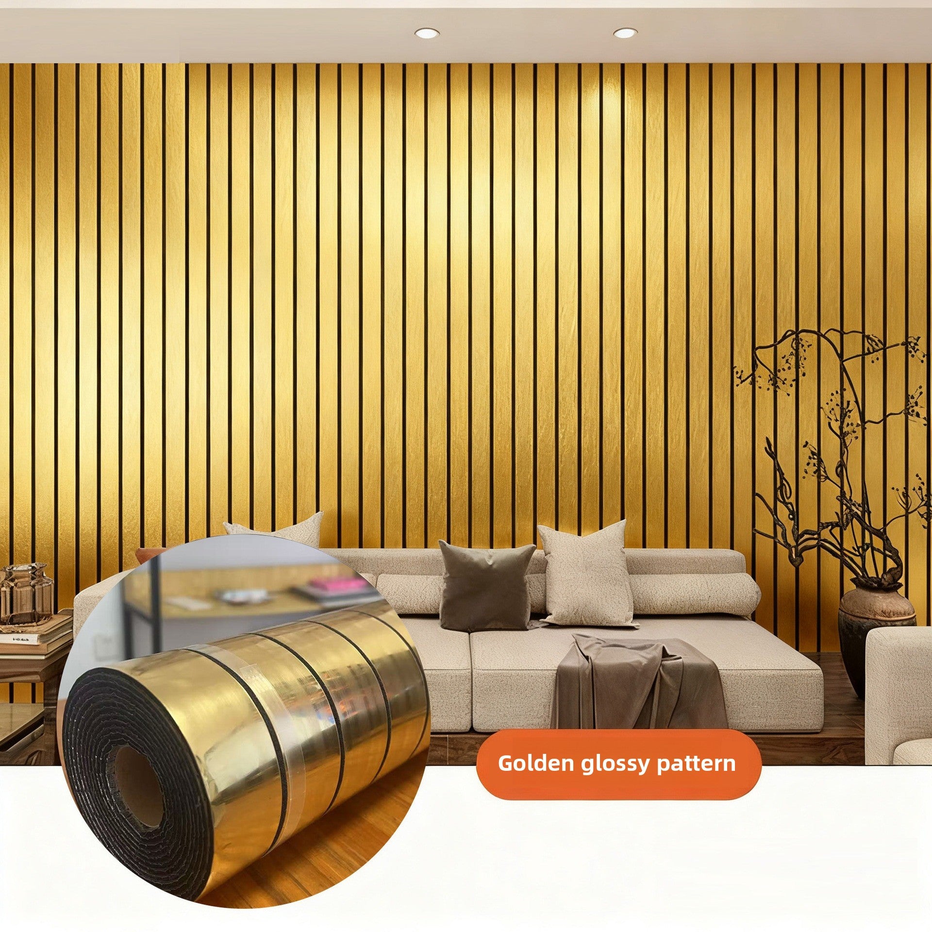 Self-Adhesive 3D Grid Wall Stickers