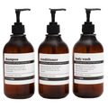 Refillable Pump Bottles for Shampoo and Shower Gel