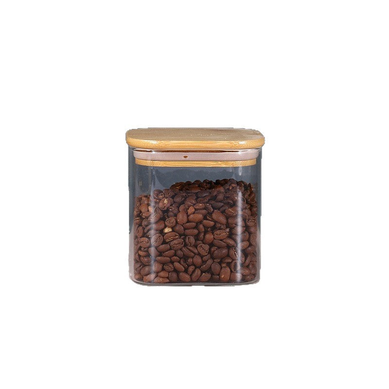 Glass storage jars