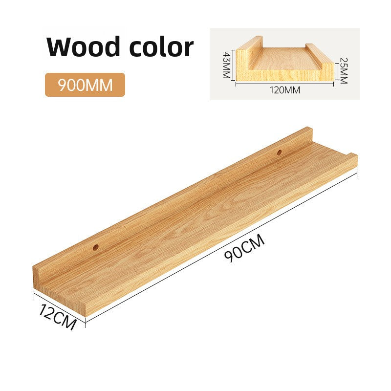 Solid Wood Wall Mounted Shelf