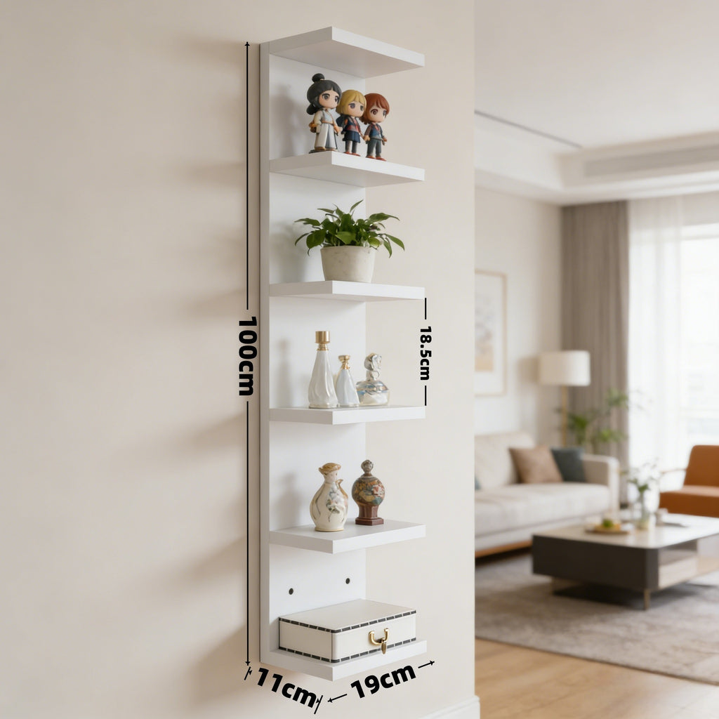 Multi Layer Wall Mounted Storage Shelf