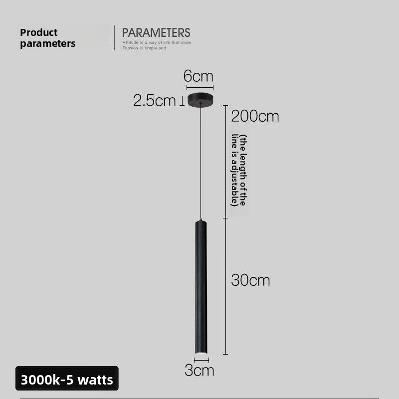 Adjustable LED Pendant Light for Home Decor